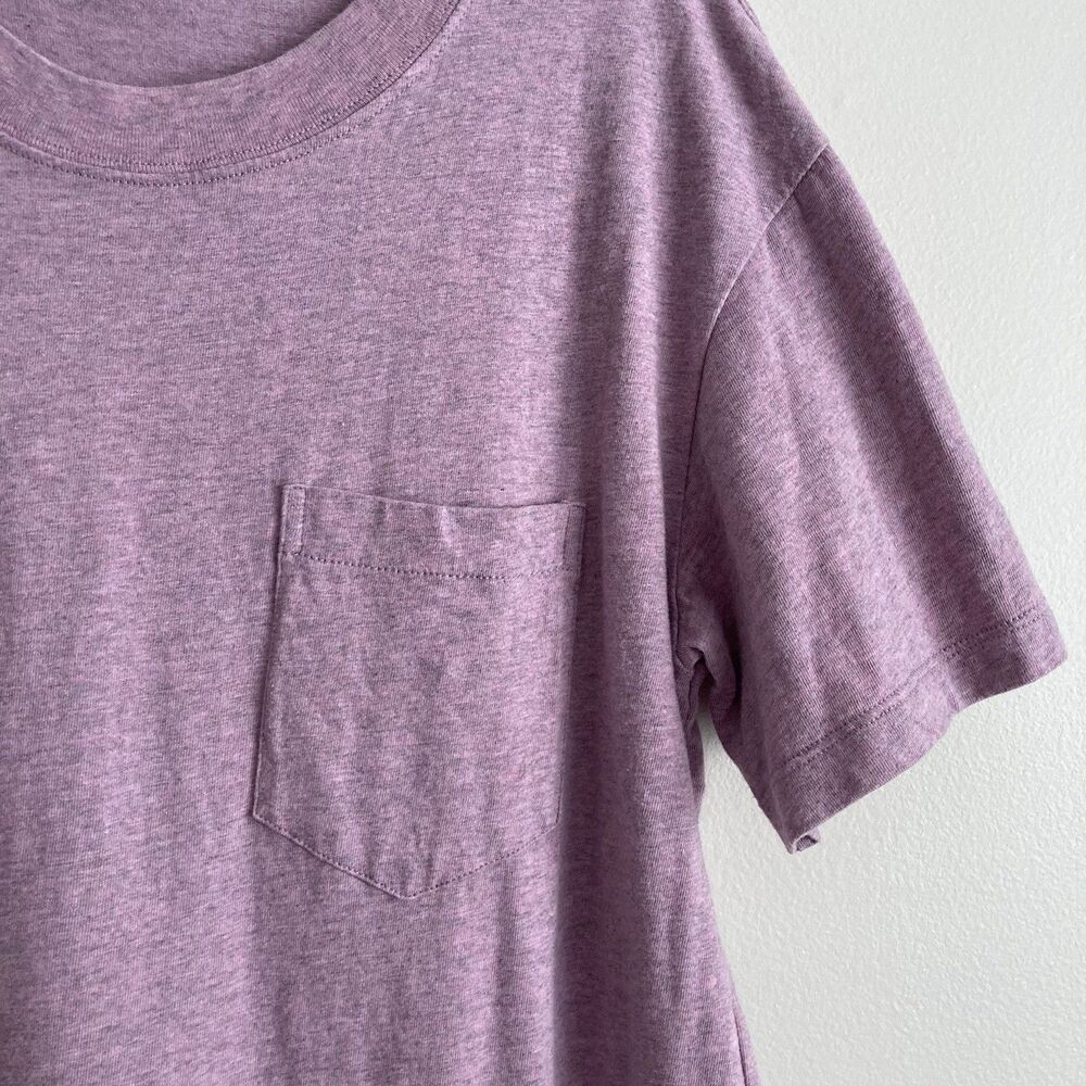 Madewell Lilac Crewneck Midi T-Shirt Dress - Picture 3 of 8